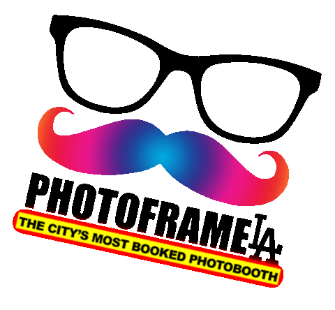 photoframelosangeles giphyupload photo frame photobooth Sticker