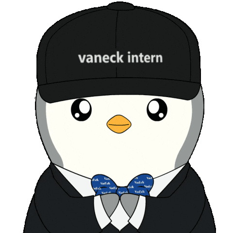 Invest Van Eck Sticker by Pudgy Penguins