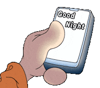 Good Night Sticker by Elnaz  Abbasi