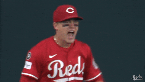 Celebration Baseball GIF by Cincinnati Reds
