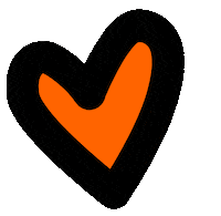 Heart Sticker by Karlijn van Mier