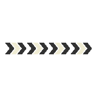 Black And White Arrow Sticker