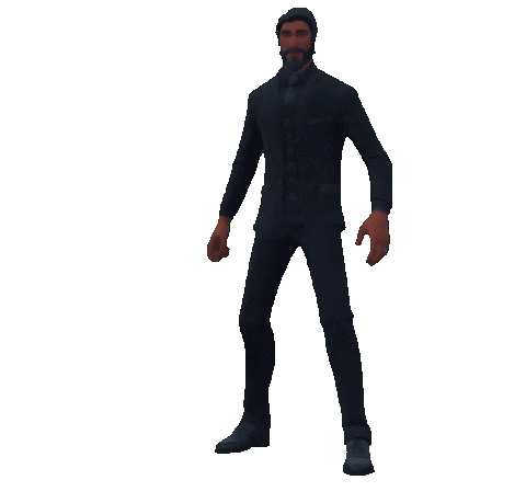 john wick dance Sticker by Leroy Patterson