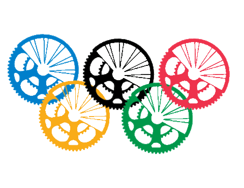Cycling Olympics Sticker by purvelo cycle studios