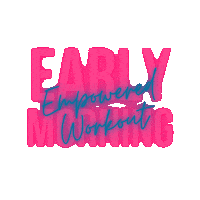 Workout Kari Sticker by Empower Fitness