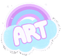 Rainbow Cloud Sticker