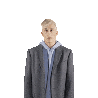 i don't know shrug Sticker by LOIC NOTTET