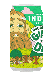Double Ipa Beer Sticker by Indeed Brewing Company