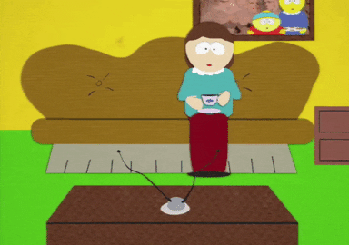 liane cartman drinking GIF by South Park 
