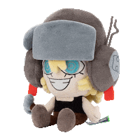 SpacyBeanie spin spinning plush plushie Sticker