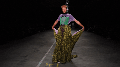 fashionclashfestival giphyupload model runway catwalk GIF