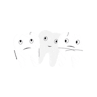 Teeth Smile Sticker by Prof. Jonke
