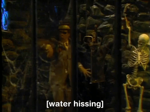 you cant do that on television splat GIF