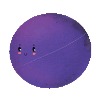 Planet Saturn Sticker