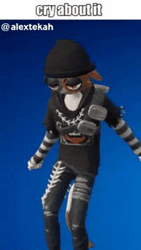 Fortnite Emote Cry About It GIF