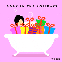 christmas beauty GIF by MSLK Design