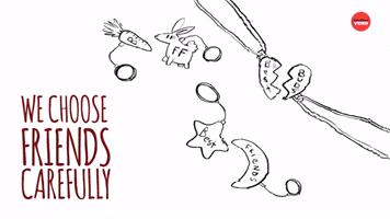 We Choose Friends Carefully