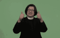 bishop thumbs up GIF