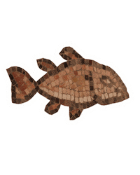 Fish Jerusalem Sticker by Dormitio Abtei