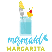 Beach Cocktail Sticker by Beachcombing Magazine