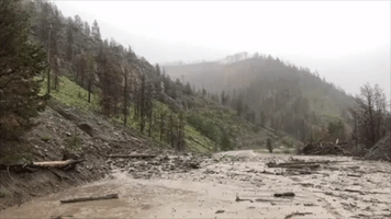 Colorado Highway Closed After Heavy Rain Triggers Mudslide