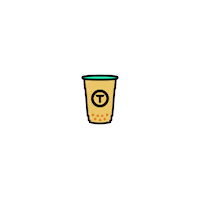 bubble tea rainbow Sticker by Tpumps