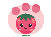 I Love You Strawberry Sticker by Jarritos