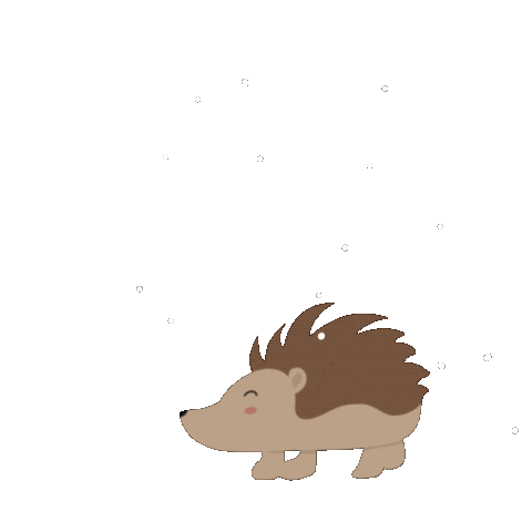 Illustration Snow Sticker