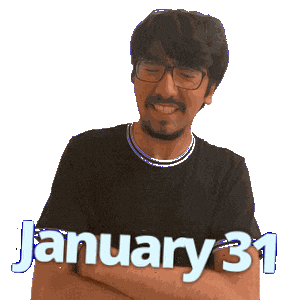 January 31 Sticker