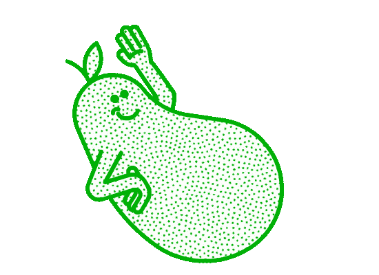 Happy Fruit Sticker