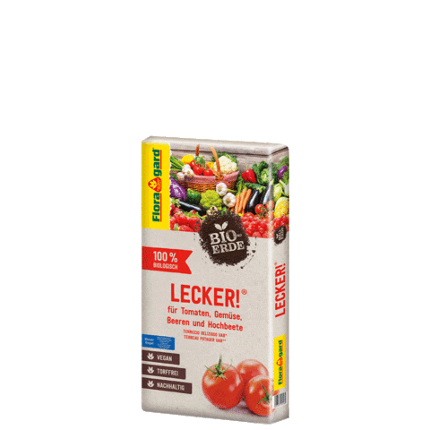 Floragard giphyupload garden gardening tomato Sticker