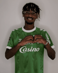 Heart Coeur GIF by AS Saint-Étienne