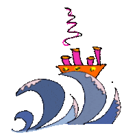 Pink Wow Sticker by Knusperfarben