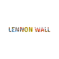 Lennonwall Sticker by AAU Student Council