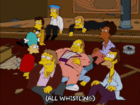Episode 18 Fight GIF by The Simpsons