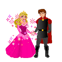 sleeping beauty STICKER