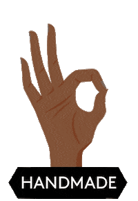 granvelada handmade artesanal hand made hecho a mano Sticker