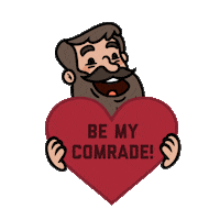 Happy Lmao Sticker by Adventure Communist