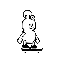Skate Skateboard Sticker