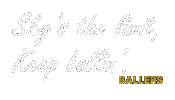 Sticker by The Ballers Magazine