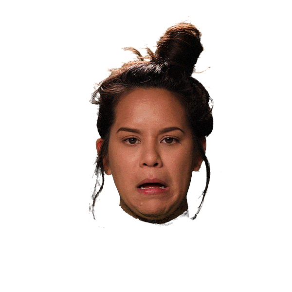 brooke floating head Sticker by Originals