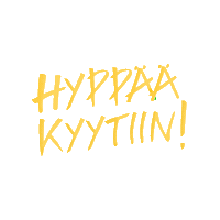 Hyppaa Kyytiin Sticker by Mojo-tuotanto