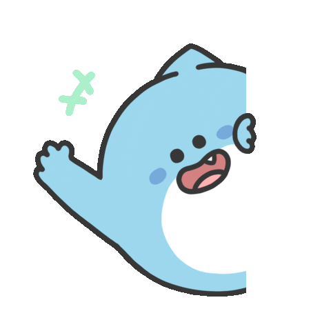 Happy Hand Sticker by Zhao-Yan Zhan