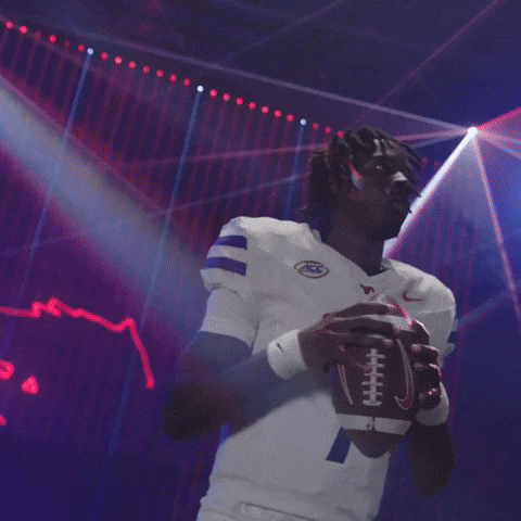 College Football Celebration GIF by SMU Football