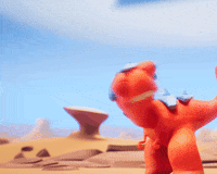 Excited Dinosaur GIF by Claynosaurz