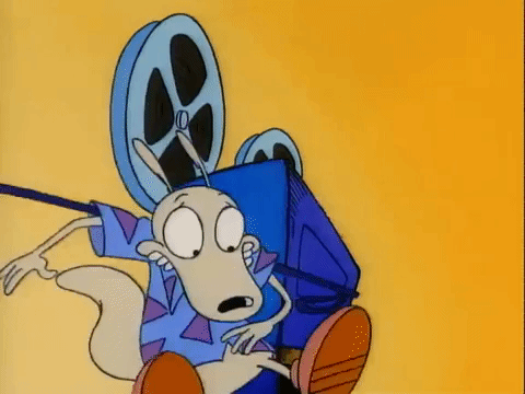 rockos modern life nicksplat GIF