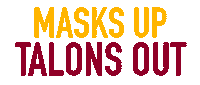 Mask Campus Sticker by University of Louisiana Monroe