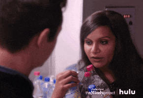 embarrassed the mindy project GIF by HULU