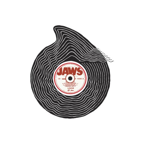 Jaws Soundtrack Shark Sticker for iOS & Android | GIPHY