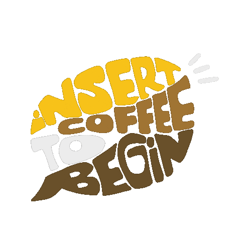 Coffee Morning Sticker